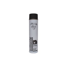 Spray vopsea Brilliante negru mat pentru jante 600 ml