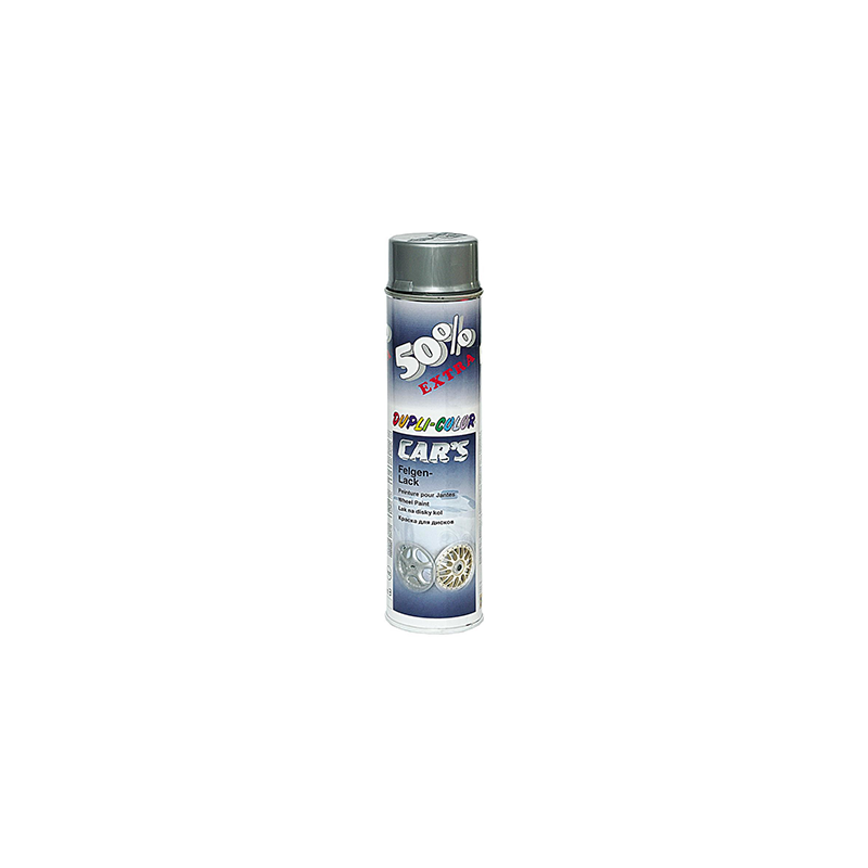 Spray vopsea Dupli-Color argintiu pentru jante 600 ml