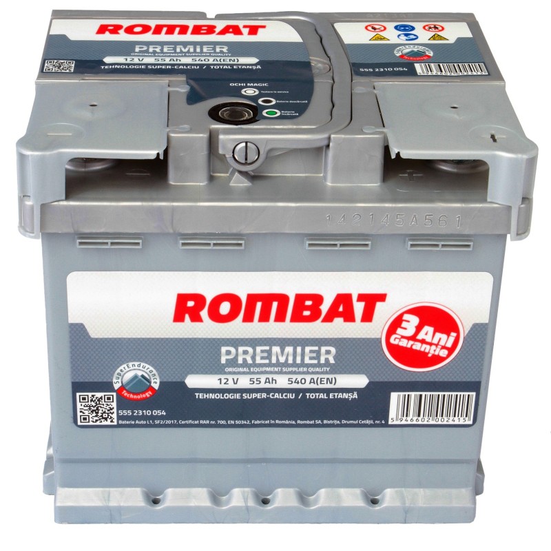 Acumulator Rombat Premier 55 Ah
