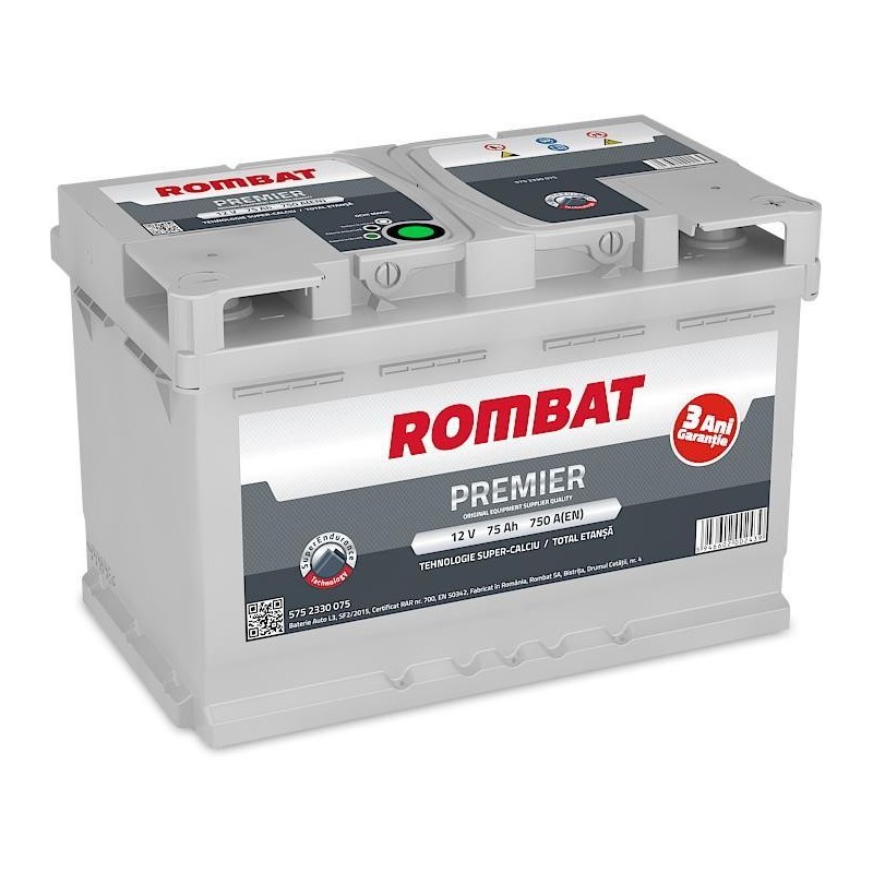 Acumulator Rombat Premier 75 Ah