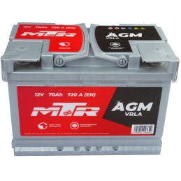 Acumulator MTR AGM-VRLA 70 Ah Start-Stop