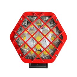 Lampa proiector cu grilaj rosu 16 Leduri, unghi de radiere 30 grade tip spot