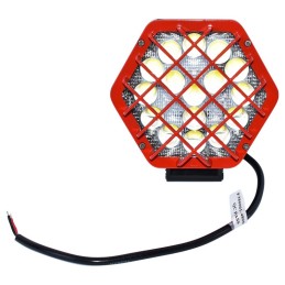 Lampa proiector cu grilaj rosu 16 Leduri, unghi de radiere 30 grade tip spot