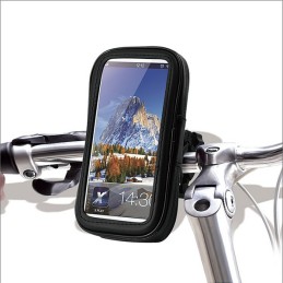 Suport telefon bicicleta / moto cu husa rezistenta la intemperi 05HD21