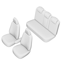 Set huse scaun Umbrella pentru Skoda Octavia III 2013