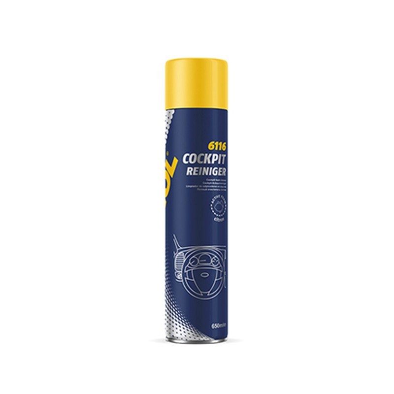 Spray Mannol curatat bord antistatic cu spuma activa 650 ml