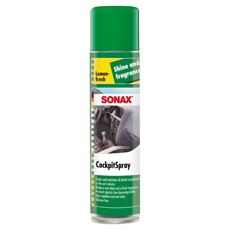 Spray Sonax curatare bord cu aroma lamaie fara silicon 400ml