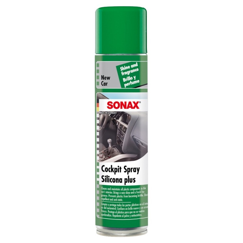 Spray Sonax curatare bord cu aroma new car fara silicon 400ml