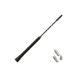 Antena auto exterior neagra cu 2 adaptoare