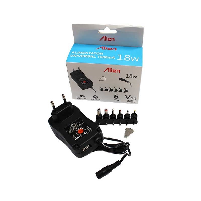 Alimentator stabilizat reglabil 1500ma 3V-12V + USB MIV