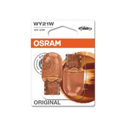 Set 2 becuri 12V Wy21W original blister Osram