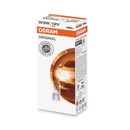 Set 10 becuri 12V W3W original Osram