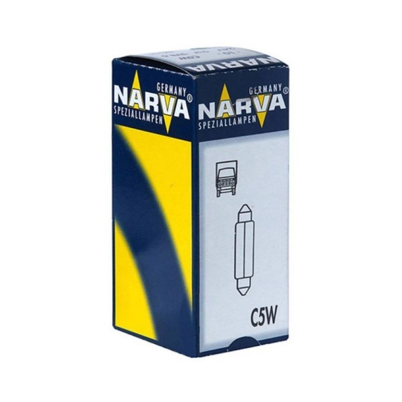Set 10 becuri indicator 24V C5W Narva