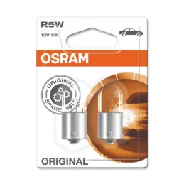 Set 2 becuri 12V R5W original blister Osram