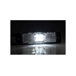 Lampa gabarit Fristom 100×32 LED galbena cu suport urechi 12-36V