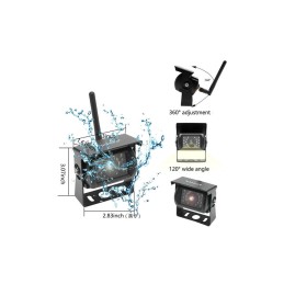 Camera marsarier wireless 12V-24V monitor 7 inch