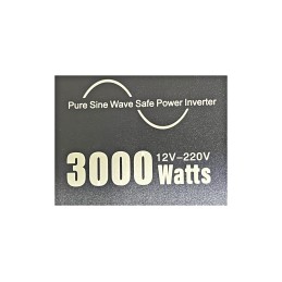 Invertor profesional 3000W 12V-220V 50 Hz Pur sinusoidal
