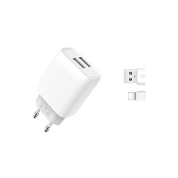 Incarcator retea USB Quick Charge QC3.0 18W cu cablu Type-C