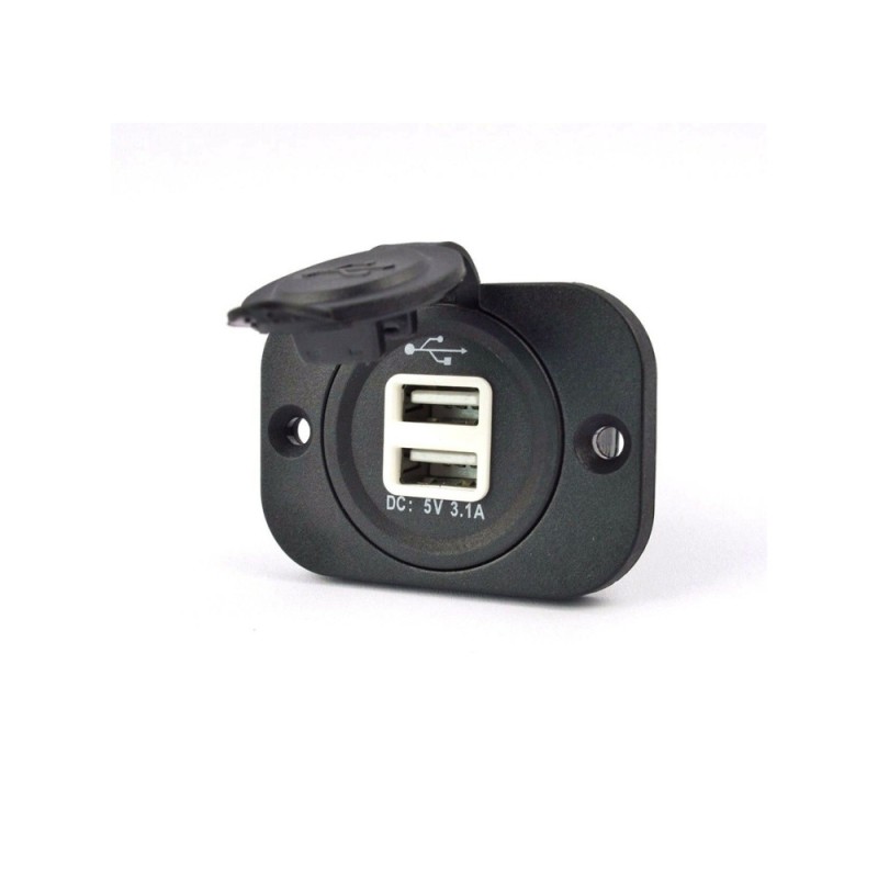 Mufa bord USB 12-24V