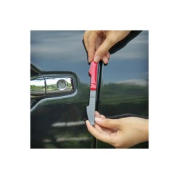 Protectie usa auto negru carbon CLY 203