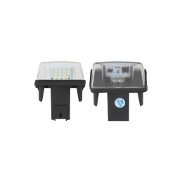 Set 2 lampi LED numar compatibil Citroen 7601