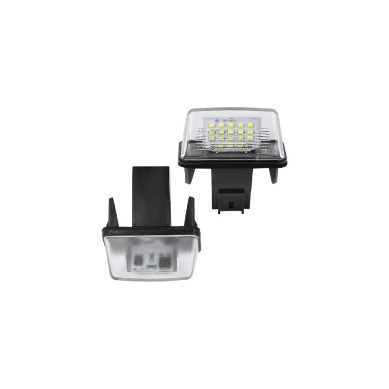 Set 2 lampi LED numar compatibil Peugeot 7601