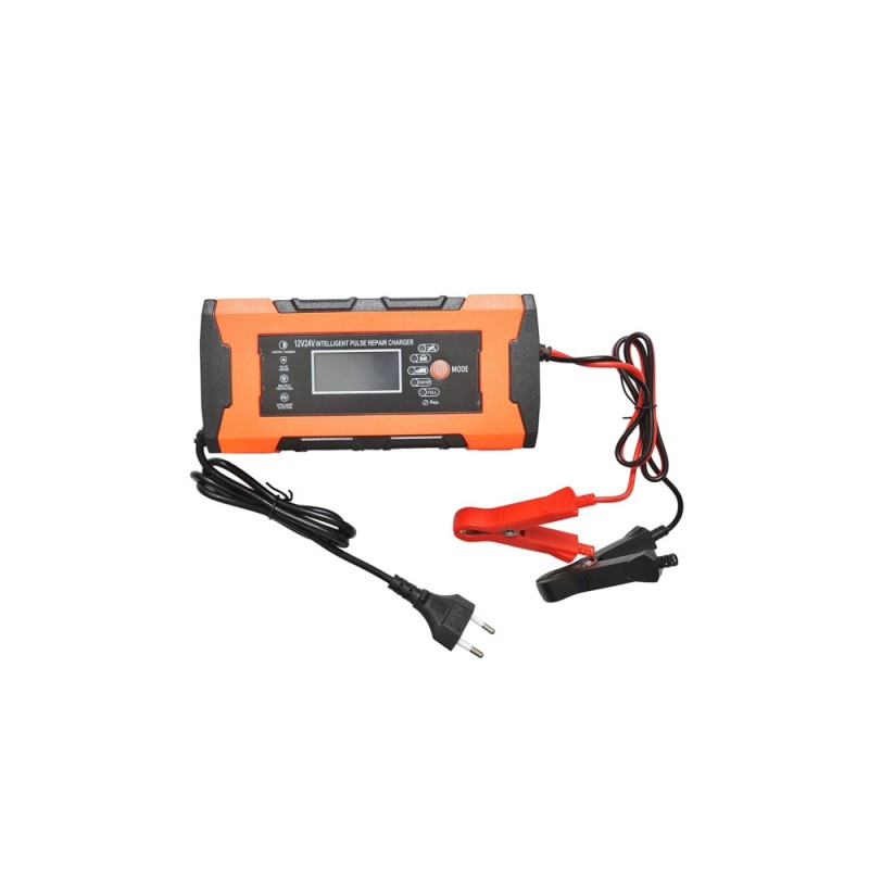 Redresor, incarcator digital baterie 12V 10A/24V 5A Redresor, incarcator digital baterie 12V 10A/24V 5A