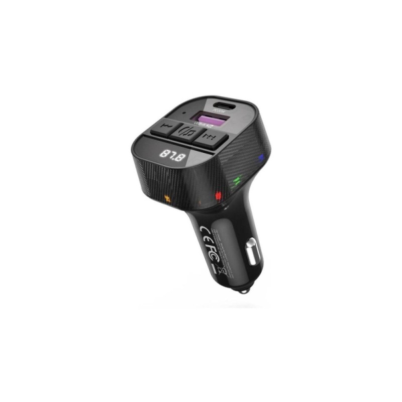 Modulator MP3 SMART si incarcator auto USB-C PD30W + USB-A Modulator MP3 SMART si incarcator auto USB-C PD30W + USB-A