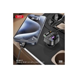 Modulator MP3 SMART si incarcator auto USB-C PD30W + USB-A