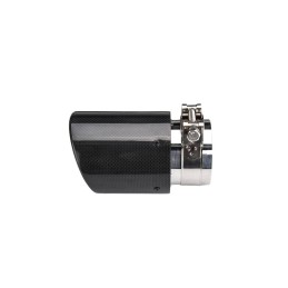 Ornament toba cu carcasa din carbon lucios