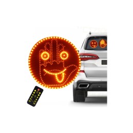 Panou LED tip emoticon zambaret cu afisaje personalizabile Panou LED tip emoticon zambaret cu afisaje personalizabile