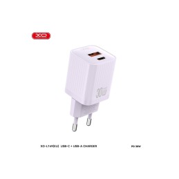 Incarcator retea PD30W USB-C 30W + USB-A 18W