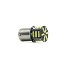 Set 2 becuri o faza T.N. BAU15S 21SMD 12V 300 lumen lumina alba