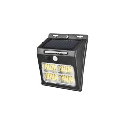 Lampa solara cu senzor lumina alba 2250 lumeni