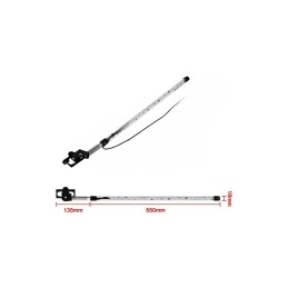 Antena ornament ATV 60cm LED RGB digital magic