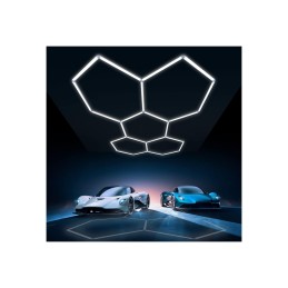 Set lumini LED hexagonale HEX3