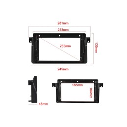 Rama navigatie 9Inch cu cablaj si modul canbus BMW Seria 3 E46 1997-2005