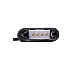 Lampa gabarit 4 LED-uri montare bullbar galbena Fristom