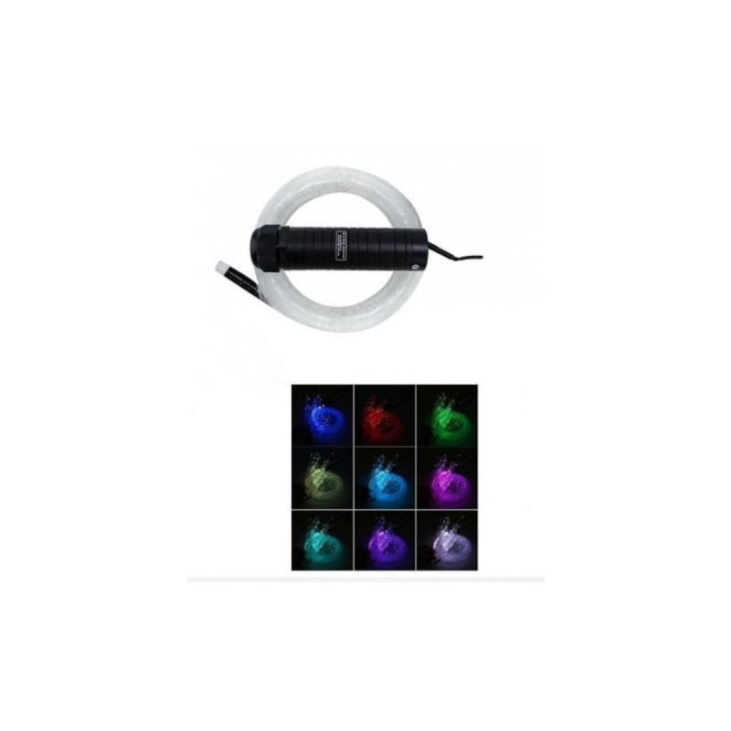 Modul fibra optica plafon instelat LED RGB 500 fire 12V