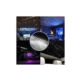 Kit fibra optica LED RGB+W plafon instelat 700 fire