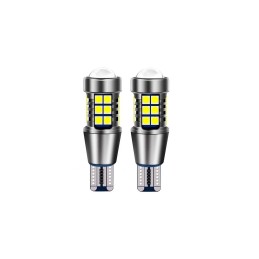 Bec T15 27SMD 3030 12V Canbus 800 lumen lumina alba