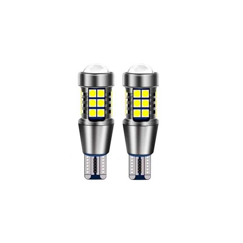 Bec T15 27SMD 3030 12V Canbus 800 lumen lumina alba