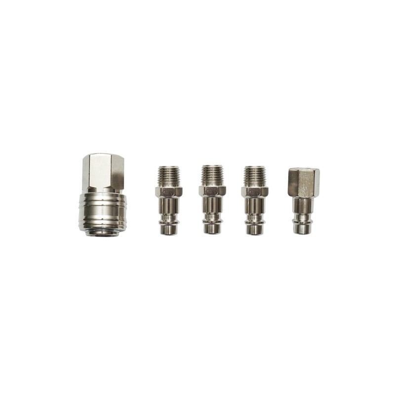 Set cuple rapide pentru furtunuri aer si scule pneumatice Set cuple rapide pentru furtunuri aer si scule pneumatice