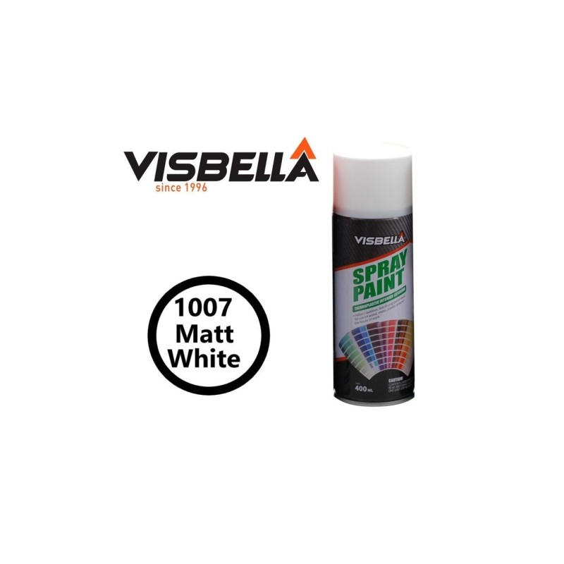 Spray vopsea Visbella Alb Mat 400ml