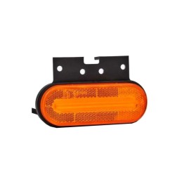 Lampa gabarit 124x51 LED galbena cu suport 12-36V Fristom