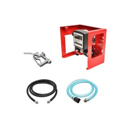 Kit pompa transfer motorina 12V, debit 40L/min cu contor