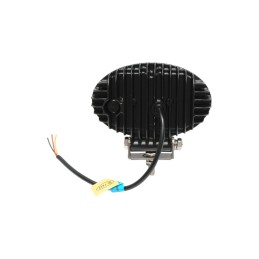 Proiector oval LED cu DRL 9-80V 24W carcasa aluminiu IP67