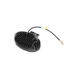 Proiector oval LED cu DRL 9-80V 24W carcasa aluminiu IP67