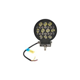 Proiector rotund LED cu DRL 9-80V 36W carcasa aluminiu IP67