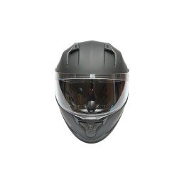 Casca moto negru mat cu viziera transparenta si ochelari de soare, marimea L Arcane II